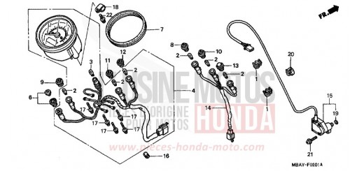 COMPTEUR VT750C21 de 2001